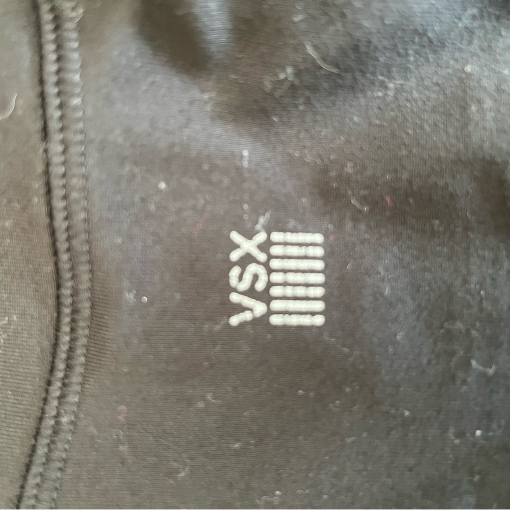 Victoria's Secret Black Contour Zip-Up Hoodie - Picture 3 of 3
